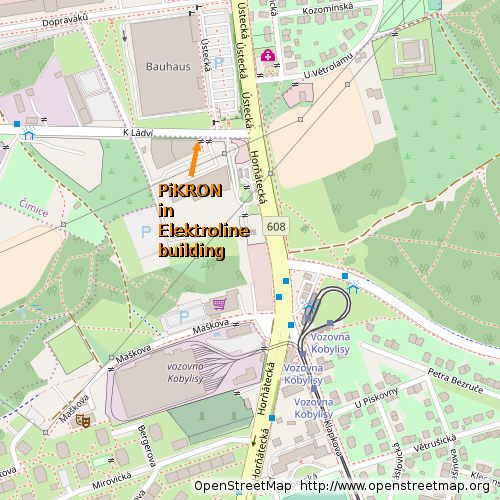 PiKRON office location map